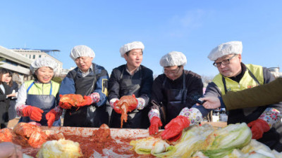 저도 김장 했습니다~~